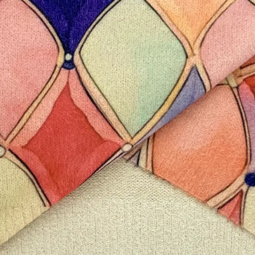 Künstlerischer Pullover | Geometrisches Muster | Lässiger Schnitt