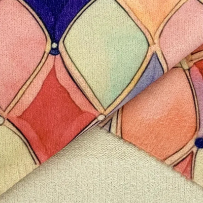 Künstlerischer Pullover | Geometrisches Muster | Lässiger Schnitt