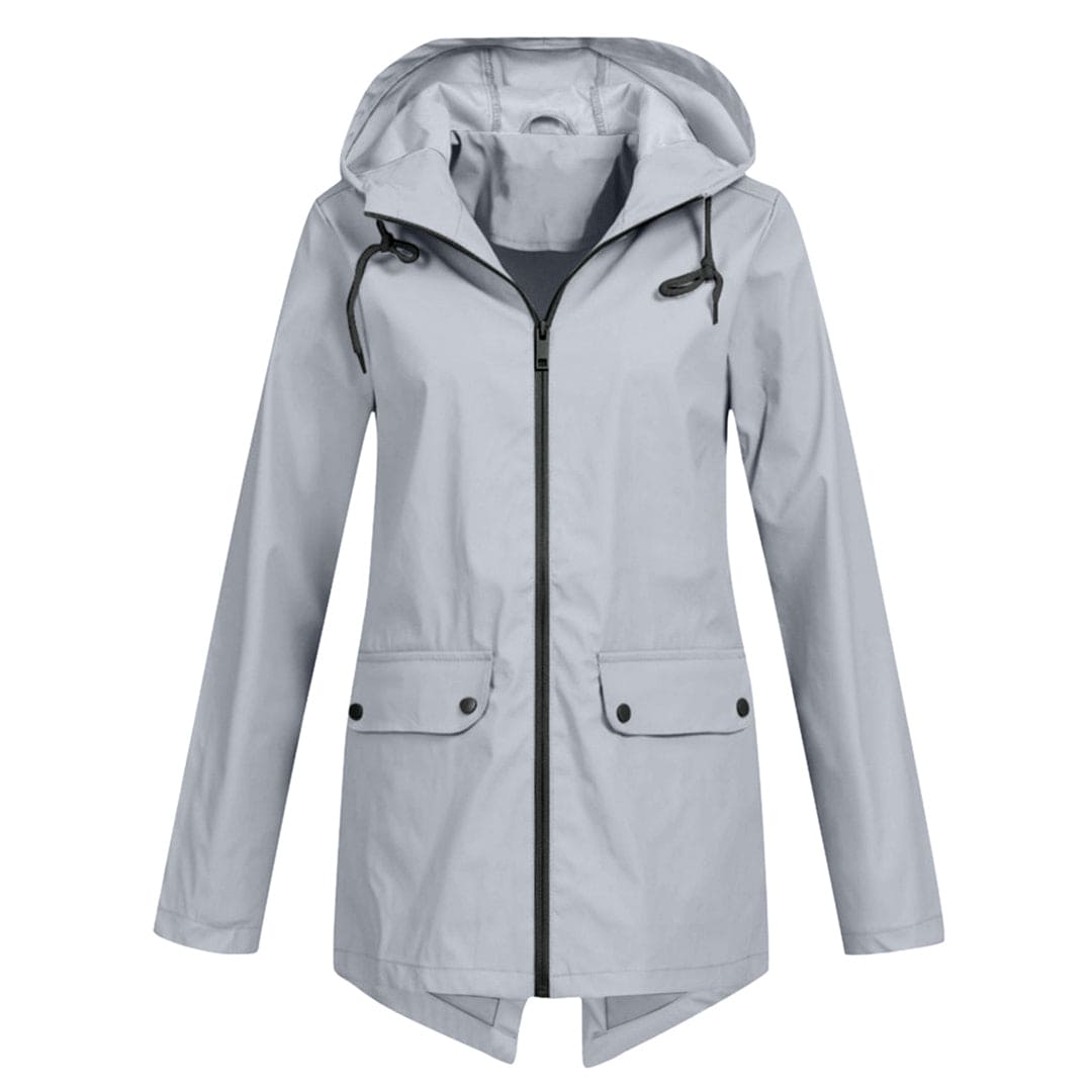 Damen Kapuze Regenjacke | Wasserdichte