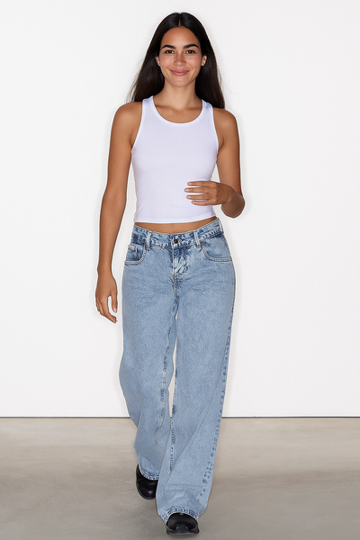 Fenna Jeans Schlaghose High Waist