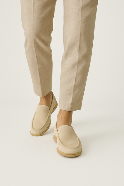 Fridolin Wildleder Slipper Loafer