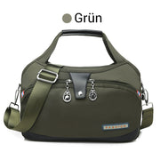 Oella | Diebstahlsichere Handtasche mit 10 Fächern – Grun