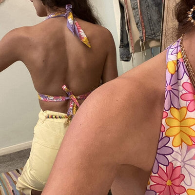 Zandee Amity - Haltertop Sommerlich Fröhlich Stilvoll