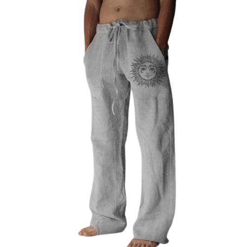 Leichte & bequeme Herren Sommerhose aus Leinen – Nilo