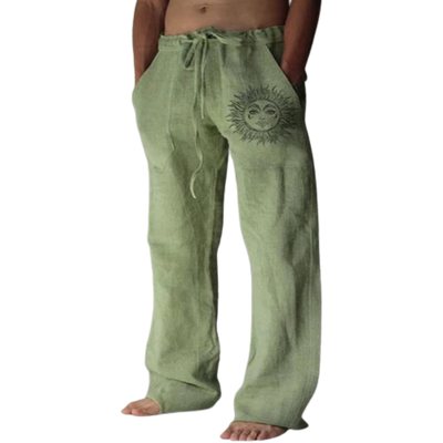 Leichte & bequeme Herren Sommerhose aus Leinen – Nilo