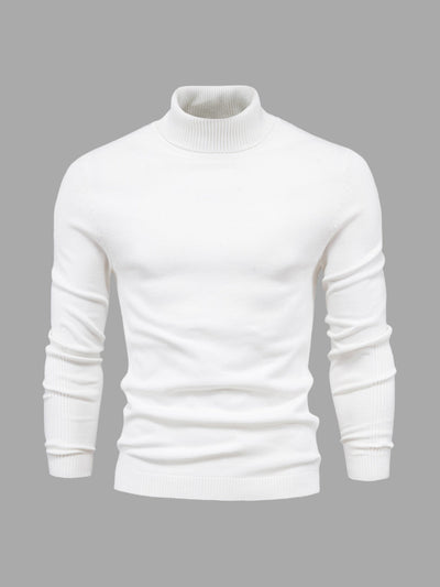 Rollkragen Pullover Herren Baumwolle | Elegant & Bequem