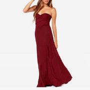 Heidi-Mode | Elegantes Multikleid – Weinrot