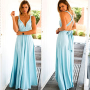 Heidi-Mode | Elegantes Multikleid – Hellblau