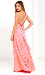 Heidi-Mode | Elegantes Multikleid – Rosa