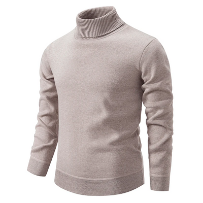 Herren-Rollkragenpullover – klassisches Design