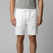 Shorts da uomo relaxed fit | Pantaloncini estivi leggeri casual – Weiß