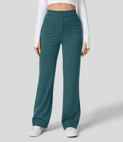 Hoch Taillierte Hose für Elegante Silhouette