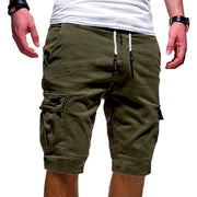 Benjamin - Cargo Shorts mit Taschen – Dunkelgrün