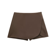 Rosavelle - Weicher Wickel-Skort – Braun