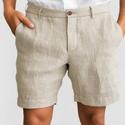 Ballard - Legere bequeme Shorts – Beige
