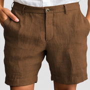 Ballard - Legere bequeme Shorts – Braun