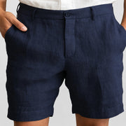 Ballard - Legere bequeme Shorts – Dunkelblau
