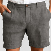Ballard - Legere bequeme Shorts – Grau