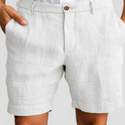 Ballard - Legere bequeme Shorts – Weiß