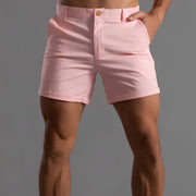 Jed - Komfortable Badeshorts – Rosa
