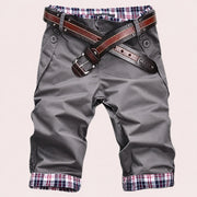 Rayan - Trendige Streetwear-Shorts – Grau