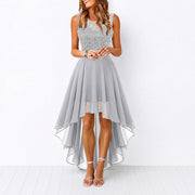 Airish - Faszinierendes asymmetrisches Kleid – Grau