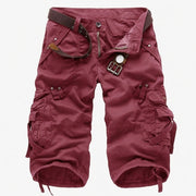 Wade - Zeitlose Cargoshorts – Rot