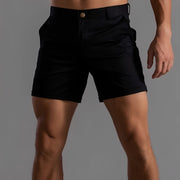 Jed - Komfortable Badeshorts – Schwarz