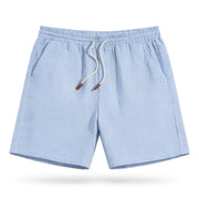 Barnett - Bequeme Shorts mit flexiblem Bund – Hellblau