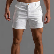 Jed - Komfortable Badeshorts – Weiß