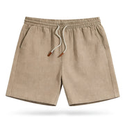 Barnett - Bequeme Shorts mit flexiblem Bund – Khaki