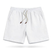 Barnett - Bequeme Shorts mit flexiblem Bund – Weiß
