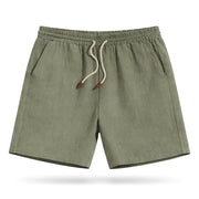 Barnett - Bequeme Shorts mit flexiblem Bund – Grün