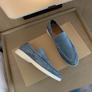 Gio - Herren Vintage-Mokassins – Blau
