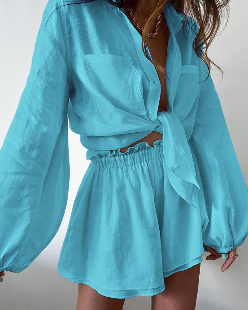 Zeitloses Leinen-Sommeroutfit für Damen – Celeste