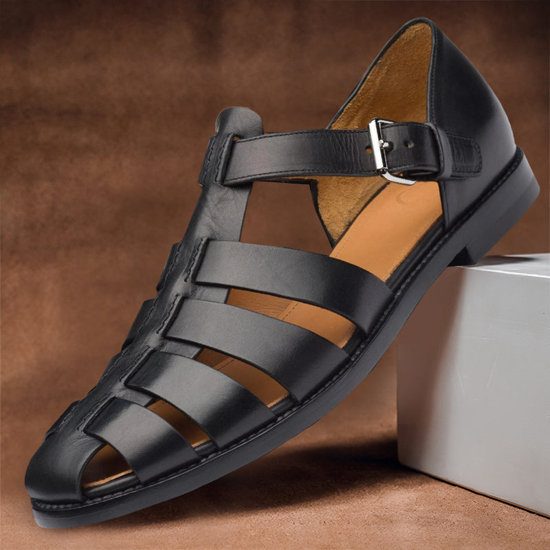 Gladiator-Sandalen aus Veganer Leder für Herren