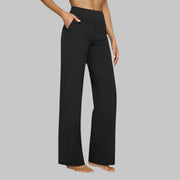 Jogginghose Damen – Bequeme Trainerhose für Damen, Stilvolle Jogginghosen für Damen mit Praktischen Taschen – Schwarz