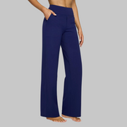 Jogginghose Damen – Bequeme Trainerhose für Damen, Stilvolle Jogginghosen für Damen mit Praktischen Taschen – Blau