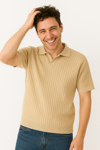 Jozef Strick-Poloshirt mit Kurzarm