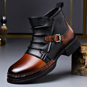 Lukas | Handgefertigte Echtlederstiefel Für Herren – Cognacbraun