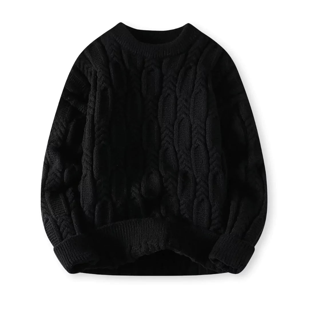 Klassischer Strickpullover für Stil und Wärme