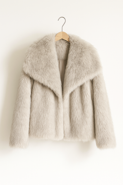 Klaudia Kunstfelljacke Oversized