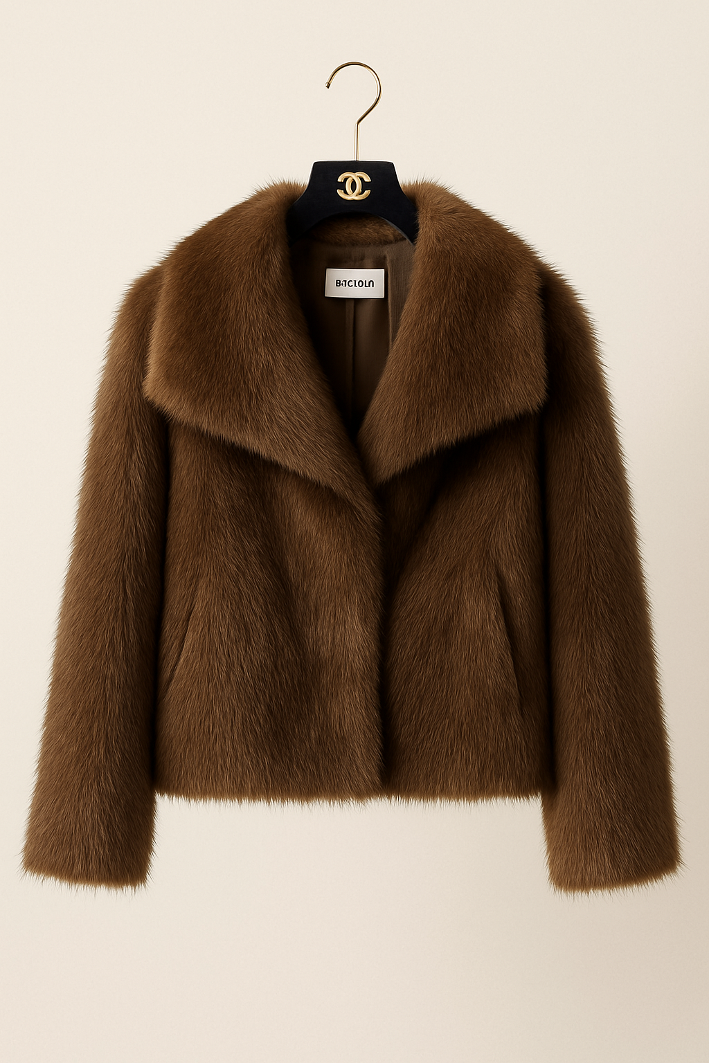 Klaudia Kunstfelljacke Oversized