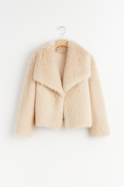 Klaudia Kunstfelljacke Oversized