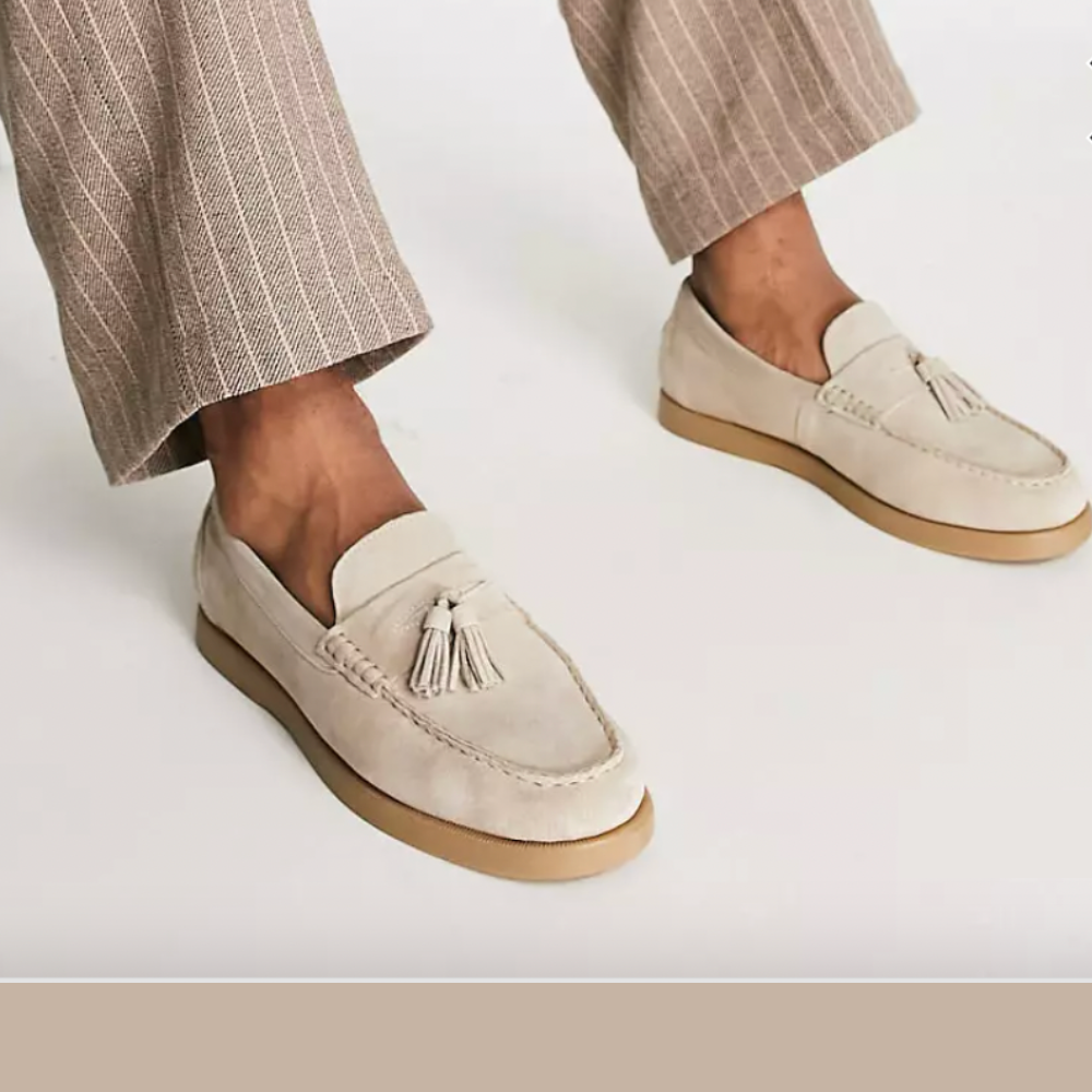 Levi - Herren Leder Loafers, Klassisch & Bequem