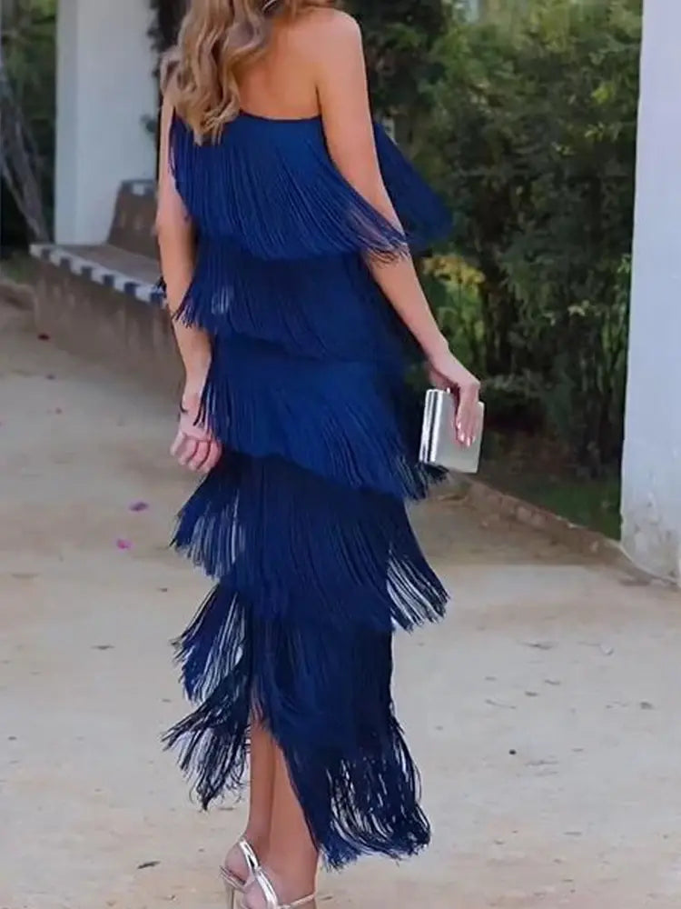 Andalusisches Fransenkleid