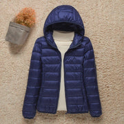 Hannelora - ultraleichte Pufferjacke – Dunkelblau