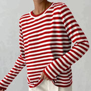 Zoravelle - Softtouch-Langarmshirt – Kardinalrot