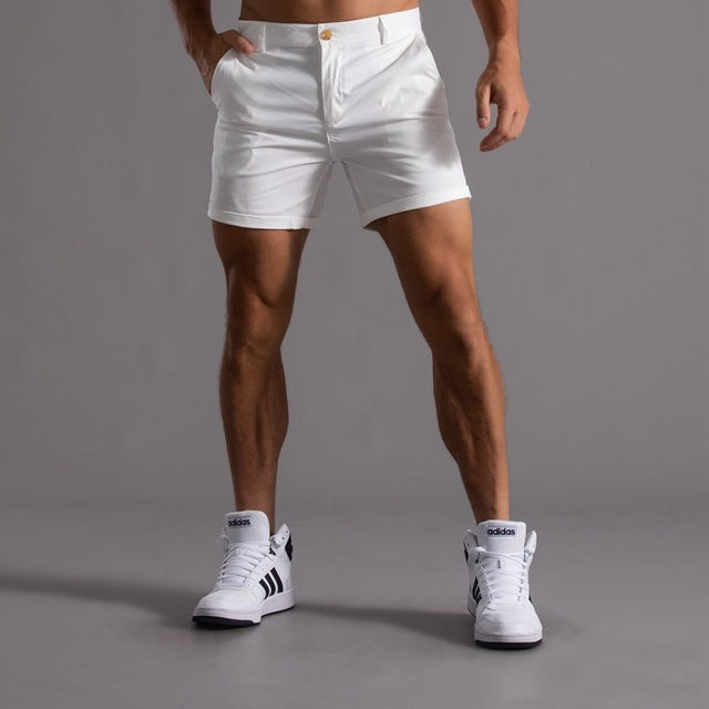 Modische Slim-Fit Chino-Shorts für Herren – Emil