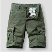 Mason | Funktionelle Cargo-Shorts mit mehreren Taschen – Grün
